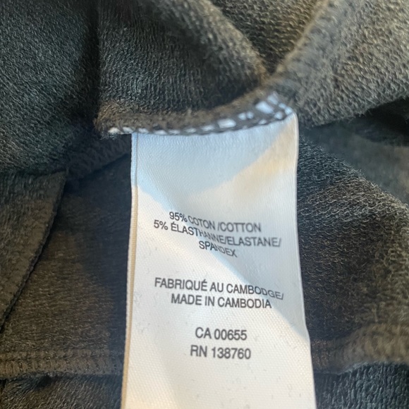 Charcoal grey fleece dress Reitmans Hyba L - Picture 7 of 7